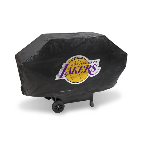 LOS ANGELES LAKERS DELUXE GRILL COVER-(Black Background) (Rico) - 757 Sports Collectibles