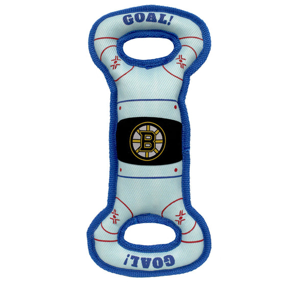 Boston Bruins Hockey Tug Toy Pets First