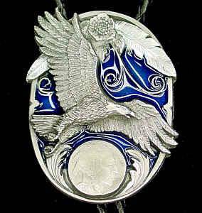 Large Bolo - Eagle and Nickel (SSKG) - 757 Sports Collectibles