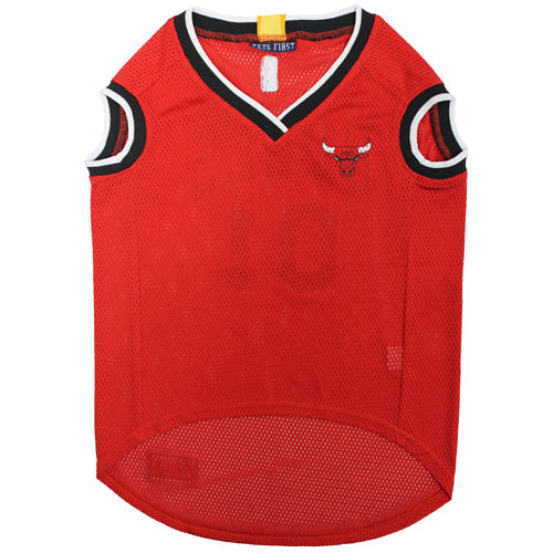 Chicago Bulls Mesh Basketball Jersey by Pets First - 757 Sports Collectibles