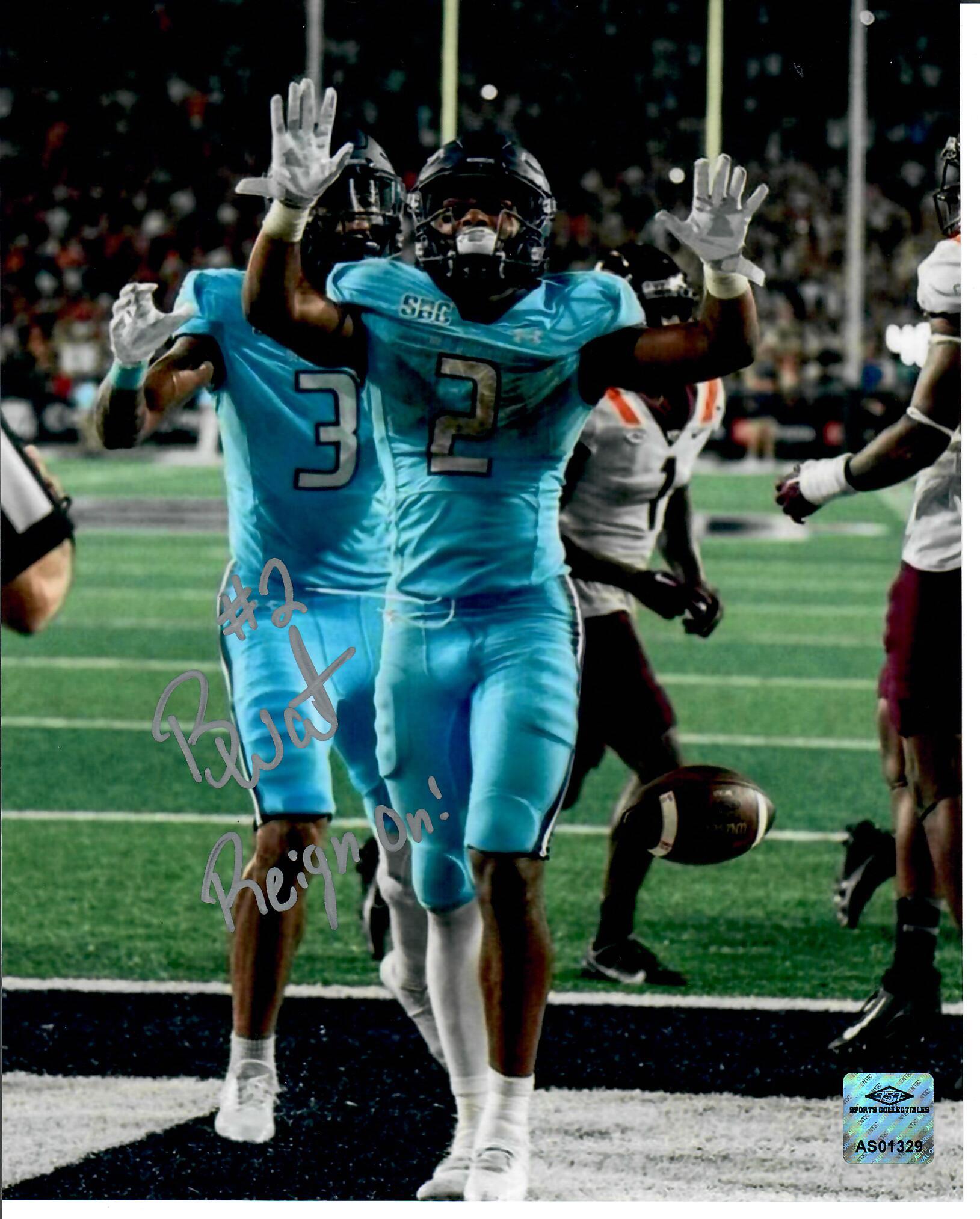 Old Dominion Monarchs Blake Watson Signed Autograph 8x10 Photo (Reign) - 757 COA - 757 Sports Collectibles