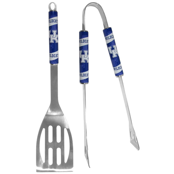Kentucky Wildcats 2 pc Steel BBQ Tool Set (SSKG) - 757 Sports Collectibles