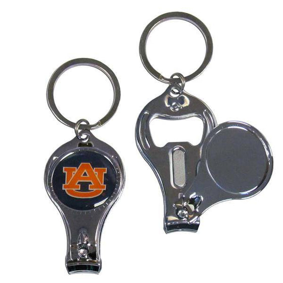 Auburn Tigers Nail Care/Bottle Opener Key Chain (SSKG) - 757 Sports Collectibles