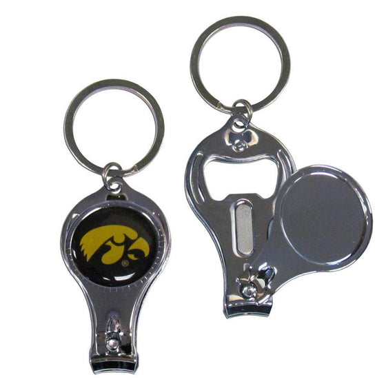 Iowa Hawkeyes Nail Care/Bottle Opener Key Chain (SSKG) - 757 Sports Collectibles