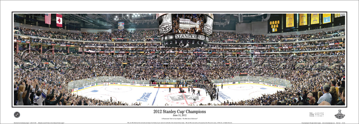 CA-321 LA Kings 2012 Stanley Cup Champions