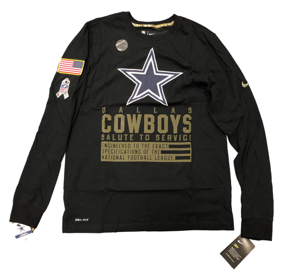 Dallas Cowboys 2020 Salute to Service Nike Long Sleeve T-Shirt -  Mens - 757 Sports Collectibles