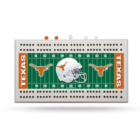 TEXAS Longhorns FIELD CRIBBAGE BOARD (Rico) - 757 Sports Collectibles