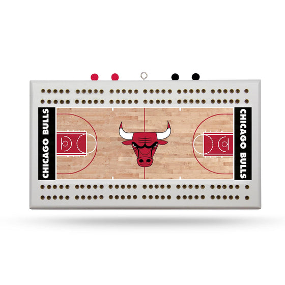 CHICAGO BULLS FIELD CRIBBAGE BOARD (Rico) - 757 Sports Collectibles