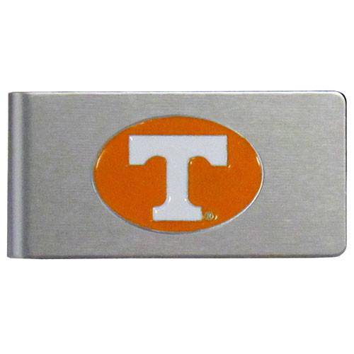 Tennessee Volunteers Brushed Metal Money Clip (SSKG) - 757 Sports Collectibles