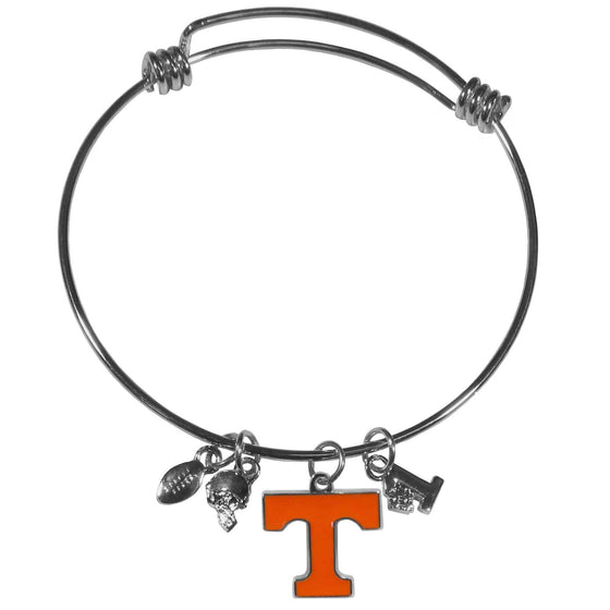 Tennessee Volunteers Charm Bangle Bracelet (SSKG) - 757 Sports Collectibles