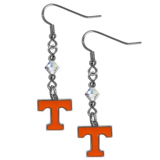 Tennessee Volunteers Crystal Dangle Earrings (SSKG) - 757 Sports Collectibles