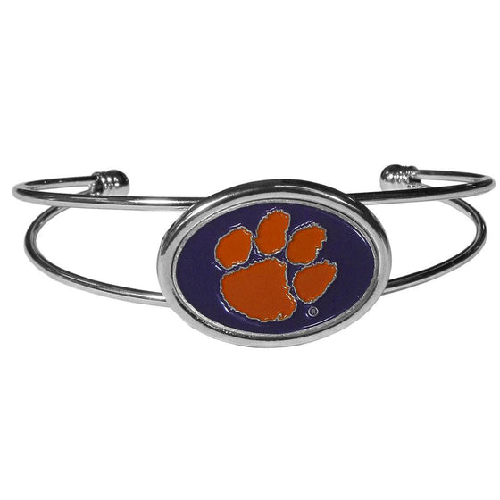 Clemson Tigers Cuff Bracelet (SSKG) - 757 Sports Collectibles