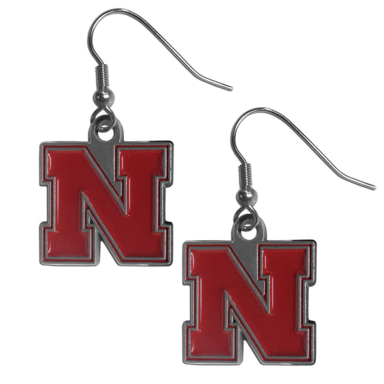 Nebraska Cornhuskers Dangle Earrings (SSKG) - 757 Sports Collectibles