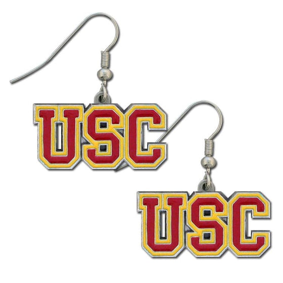 USC Trojans Dangle Earrings (SSKG) - 757 Sports Collectibles