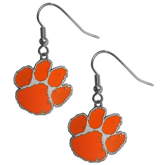 Clemson Tigers Dangle Earrings (SSKG) - 757 Sports Collectibles