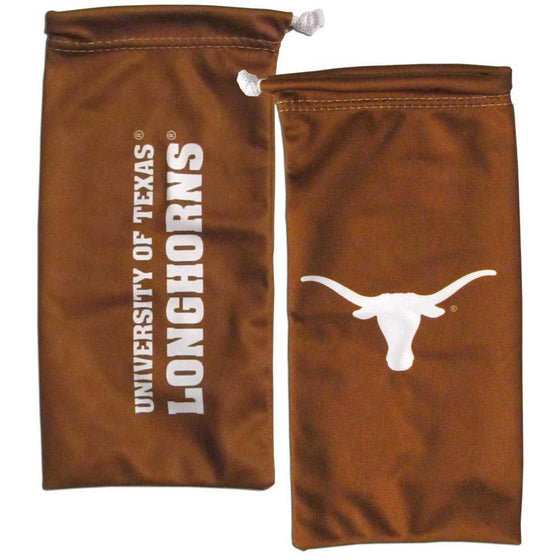 Texas Longhorns Microfiber Sunglass Bag (SSKG) - 757 Sports Collectibles