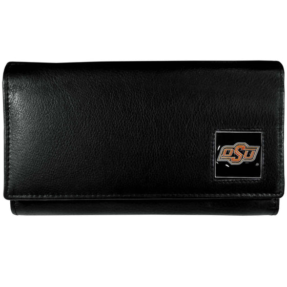 Oklahoma State Cowboys Leather Women's Wallet (SSKG) - 757 Sports Collectibles