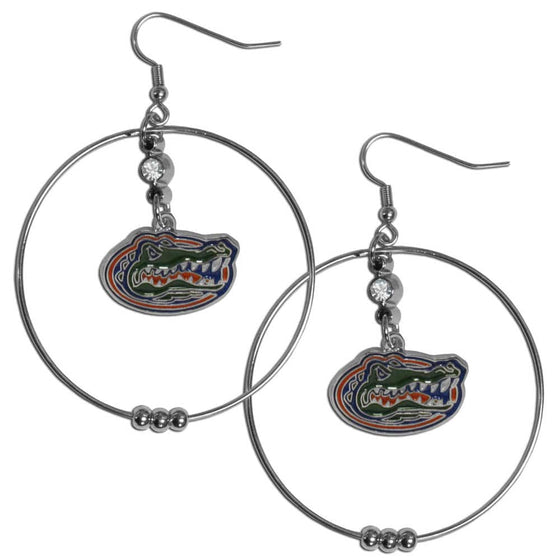Florida Gators 2 Inch Hoop Earrings (SSKG) - 757 Sports Collectibles