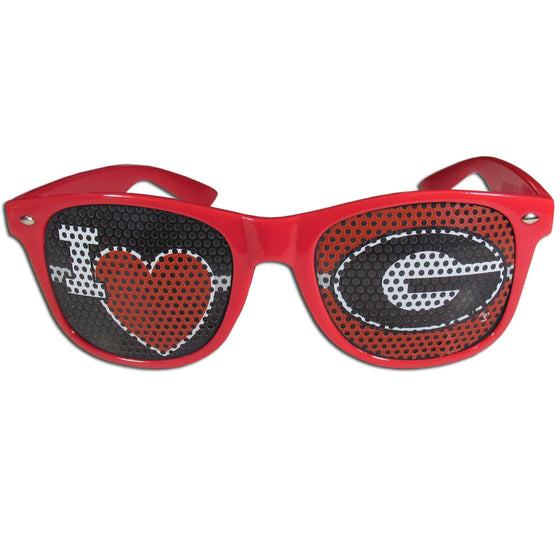 Georgia Bulldogs I Heart Game Day Shades (SSKG) - 757 Sports Collectibles