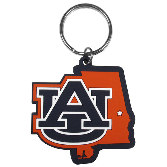 Auburn Tigers Home State Flexi Key Chain - 757 Sports Collectibles