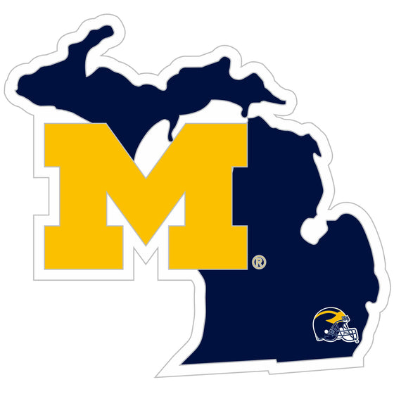 Michigan Wolverines Home State Decal (SSKG) - 757 Sports Collectibles
