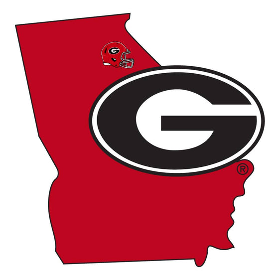 Georgia Bulldogs Home State Decal (SSKG) - 757 Sports Collectibles