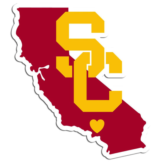 USC Trojans Home State Decal (SSKG) - 757 Sports Collectibles