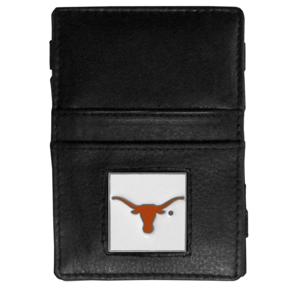 Texas Longhorns Leather Jacob's Ladder Wallet (SSKG) - 757 Sports Collectibles