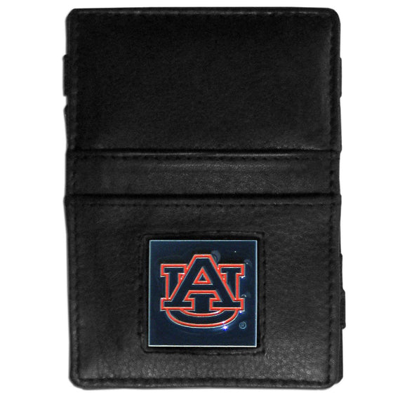 Auburn Tigers Leather Jacob's Ladder Wallet (SSKG) - 757 Sports Collectibles
