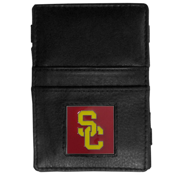 USC Trojans Leather Jacob's Ladder Wallet (SSKG) - 757 Sports Collectibles