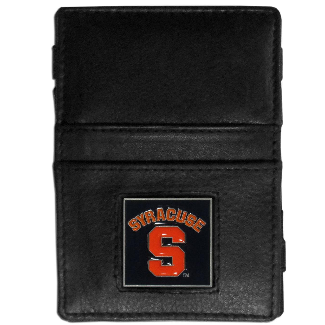 Syracuse Orange Leather Jacob's Ladder Wallet (SSKG) - 757 Sports Collectibles