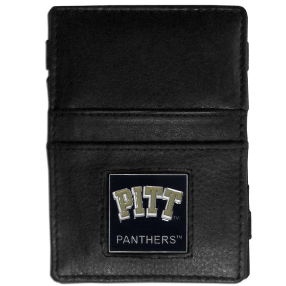 PITT Panthers Leather Jacob's Ladder Wallet (SSKG) - 757 Sports Collectibles
