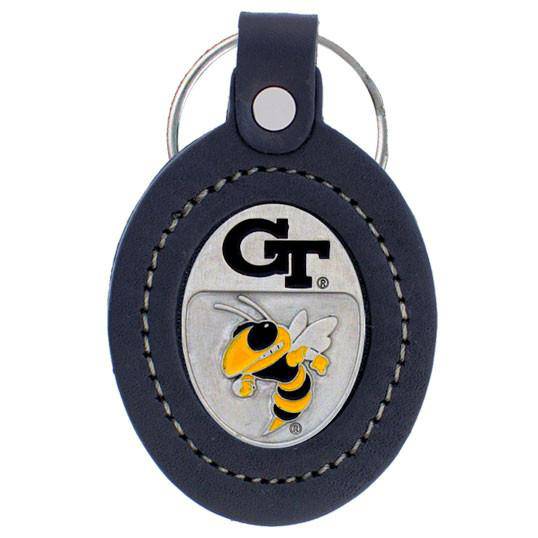 College Keychain - Georgia Tech Yellow Jackets (SSKG) - 757 Sports Collectibles