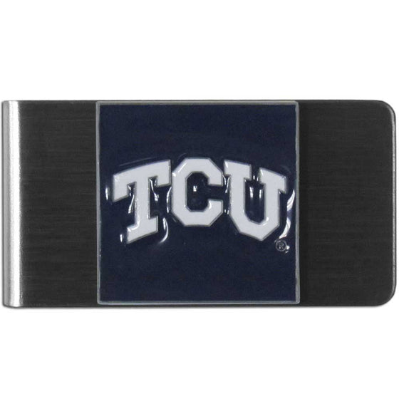 TCU Horned Frogs Steel Money Clip (SSKG) - 757 Sports Collectibles