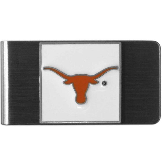 Texas Longhorns Steel Money Clip (SSKG) - 757 Sports Collectibles
