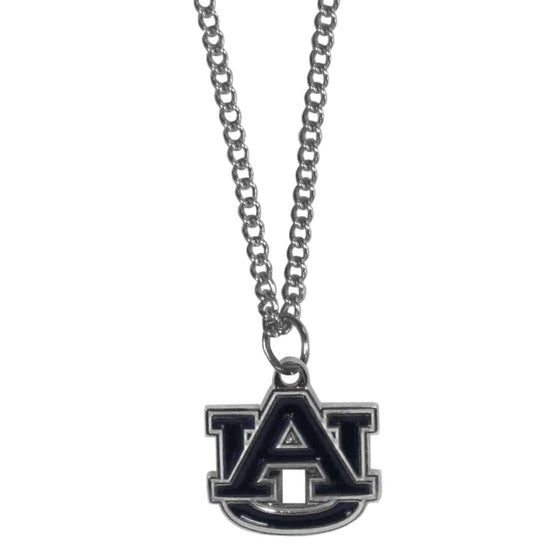 Auburn Tigers Chain Necklace with Small Charm (SSKG) - 757 Sports Collectibles
