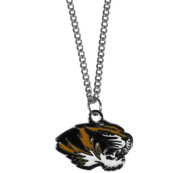Missouri Tigers Chain Necklace with Small Charm (SSKG) - 757 Sports Collectibles
