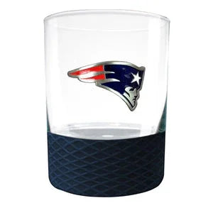 NEW ENGLAND PATRIOTS 14 oz. COMMISSIONER Rocks Glass