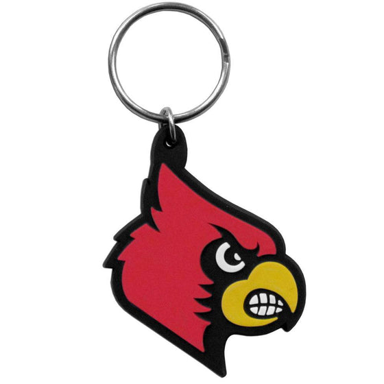 Louisville Cardinals Flex Key Chain (SSKG) - 757 Sports Collectibles