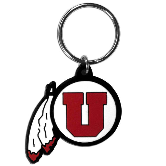Utah Utes Flex Key Chain (SSKG) - 757 Sports Collectibles