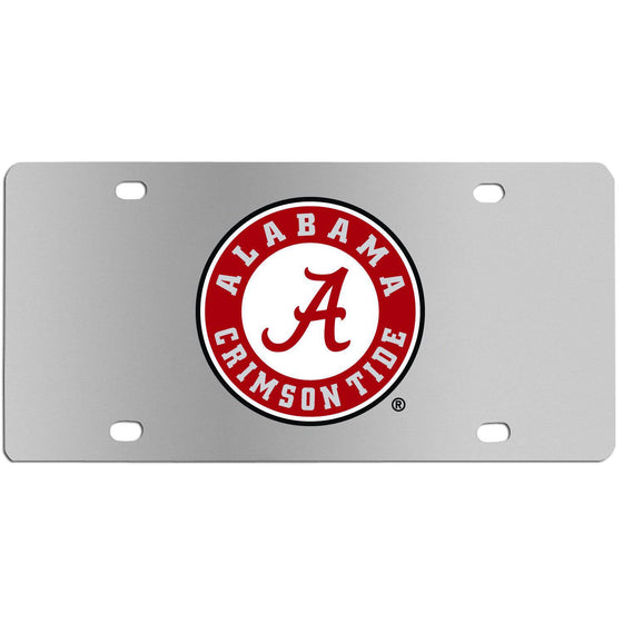 Alabama Crimson Tide Steel License Plate Wall Plaque (SSKG) - 757 Sports Collectibles