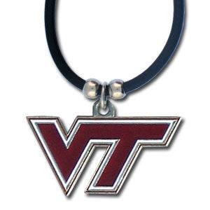 Virginia Tech Hokies Rubber Cord Necklace (SSKG) - 757 Sports Collectibles