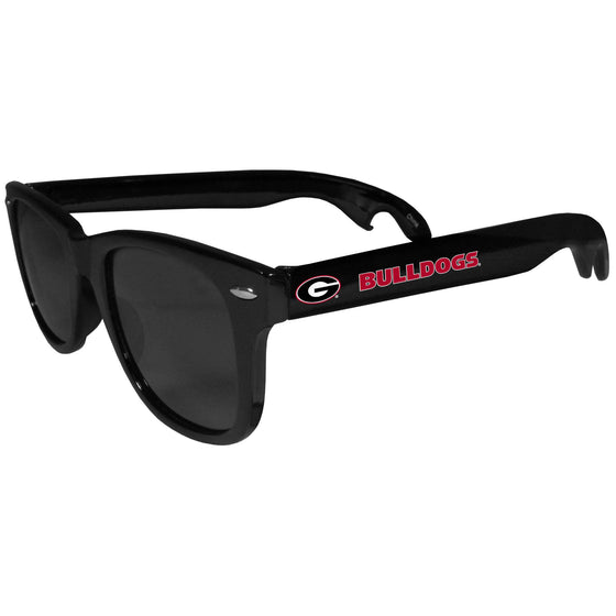 Georgia Bulldogs Beachfarer Bottle Opener Sunglasses - 757 Sports Collectibles