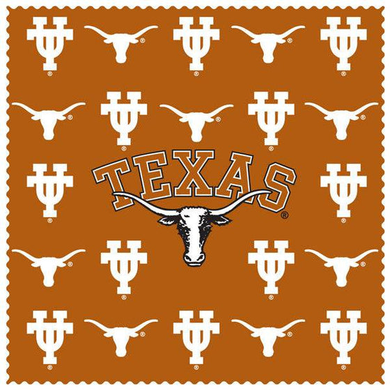 Texas Longhorns Microfiber Cleaning Cloth (SSKG) - 757 Sports Collectibles