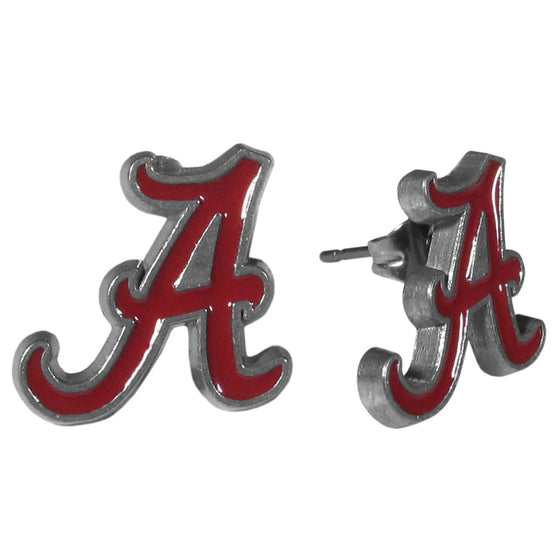 Alabama Crimson Tide Stud Earrings (SSKG) - 757 Sports Collectibles