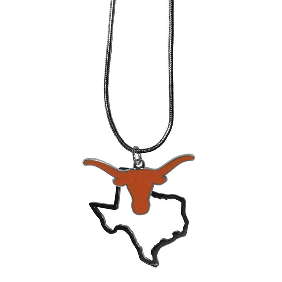 Texas Longhorns State Charm Necklace (SSKG) - 757 Sports Collectibles