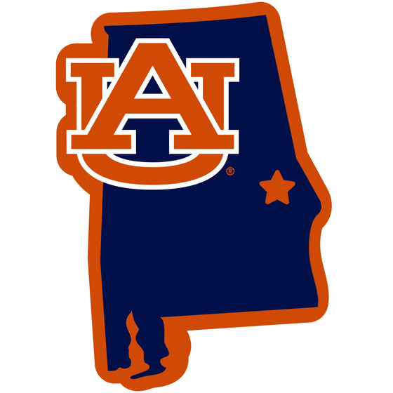 Auburn Tigers Home State 11 Inch Magnet (SSKG) - 757 Sports Collectibles