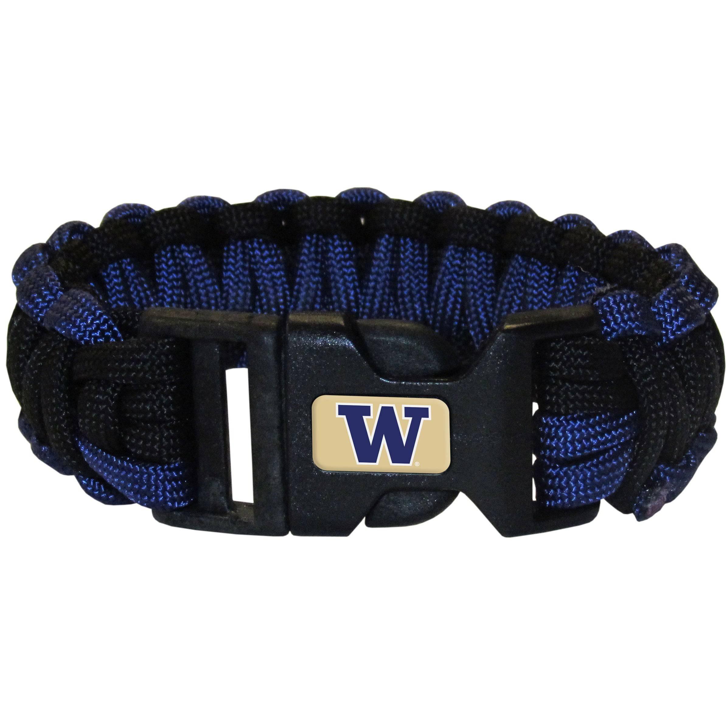 Washington Huskies Survivor Bracelet (SSKG) - 757 Sports Collectibles