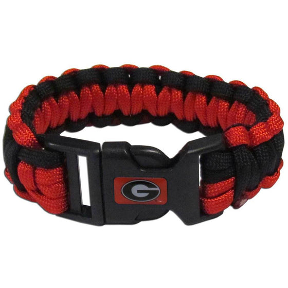 Georgia Bulldogs Survivor Bracelet (SSKG) - 757 Sports Collectibles