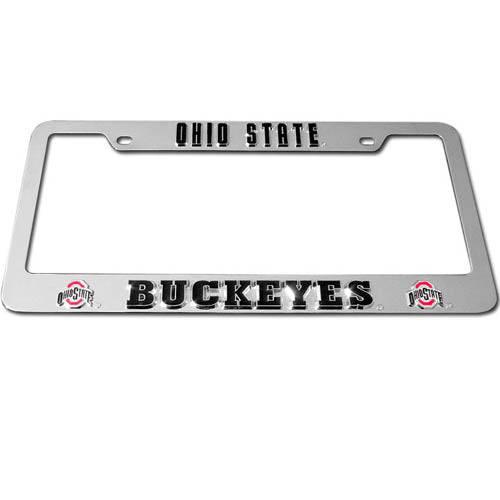 Ohio St. Buckeyes Deluxe Tag Frame (SSKG) - 757 Sports Collectibles